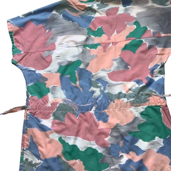 Angelica Print Scrub Top Blue, Pink, Green, White Size 38-40 - Picture 4 of 10